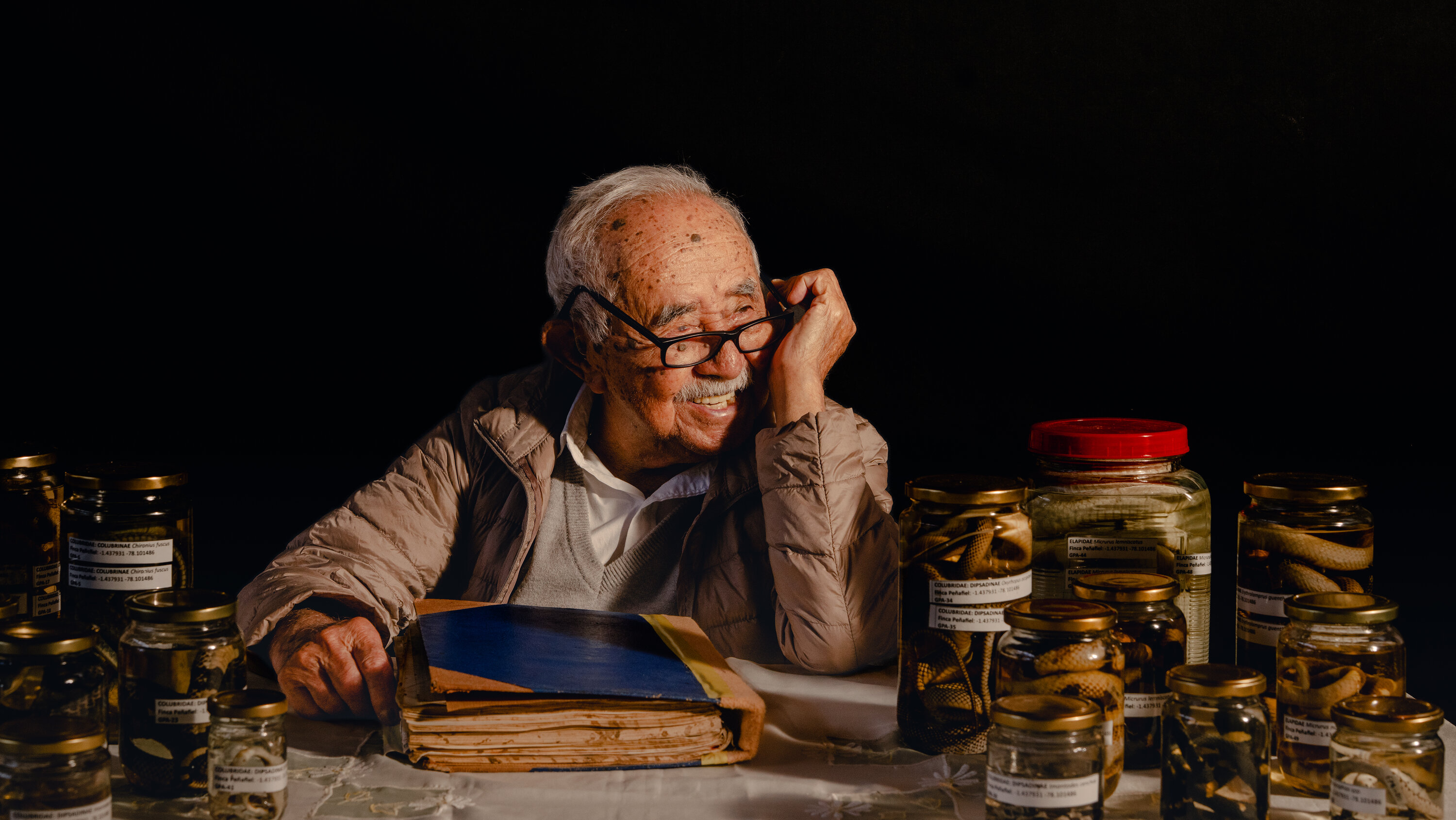 Old farmer's hidden snake collection becomes scientific treasure