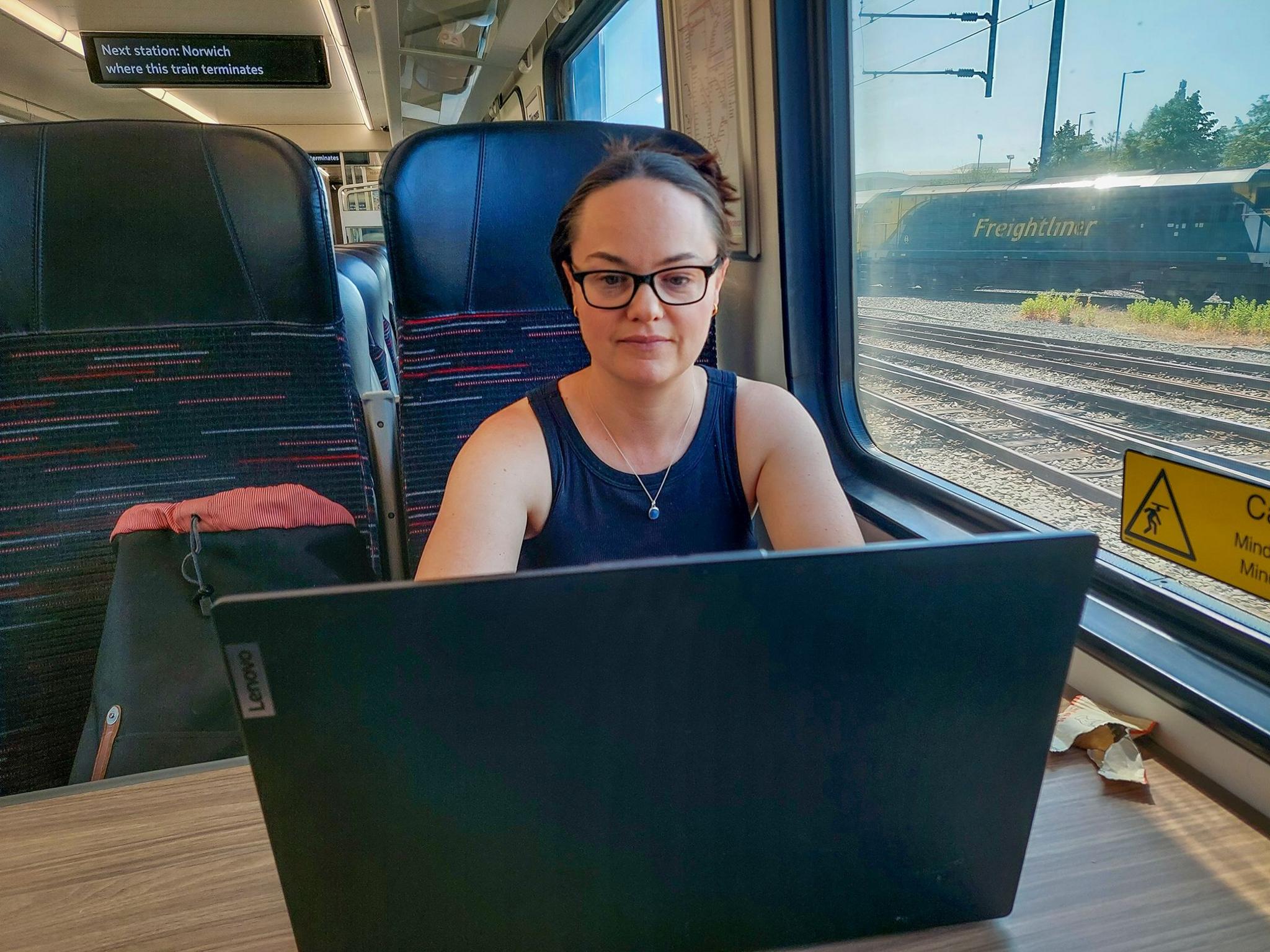 Britain's trains struggle with weak wi-fi as commuters adapt with cards and books