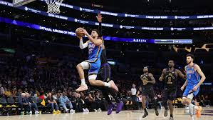 Thunder sweep Lakers 115-110 in Game 4 to advance to conference finals