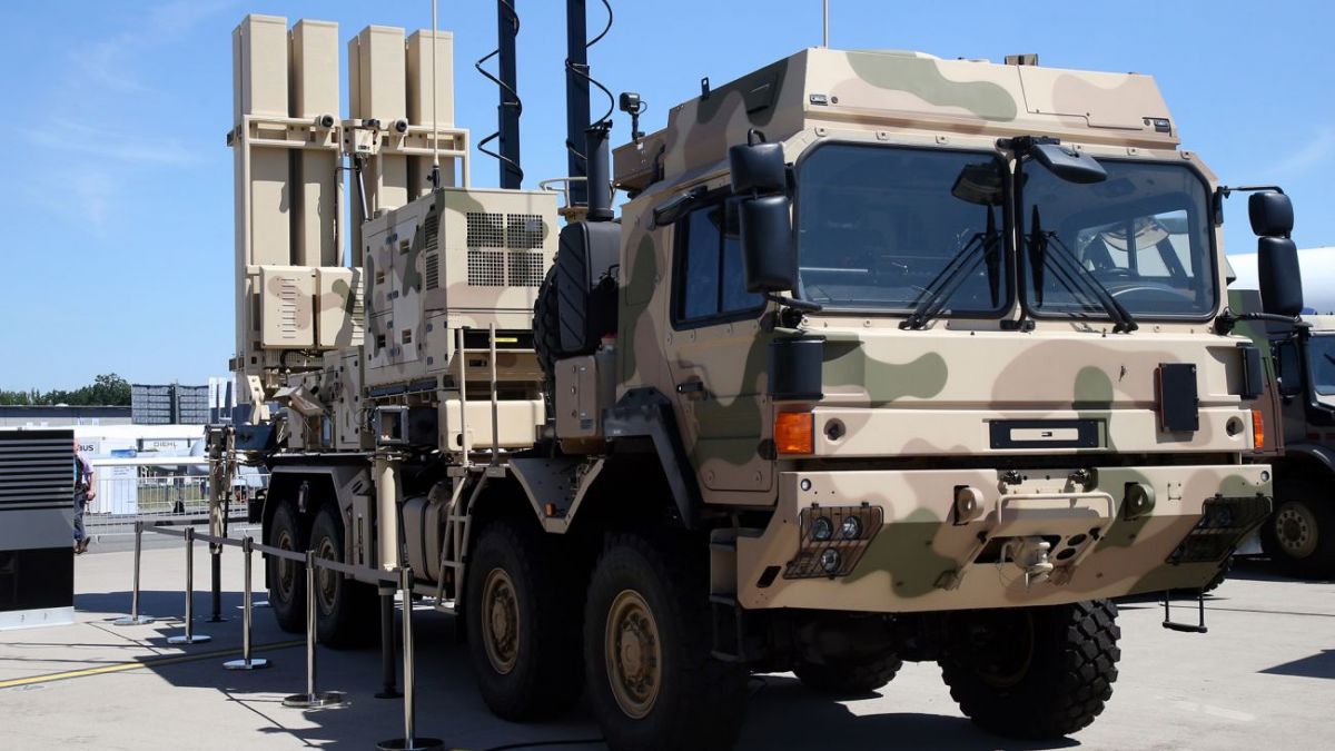 Ukraine receives another German IRIS-T air defence system