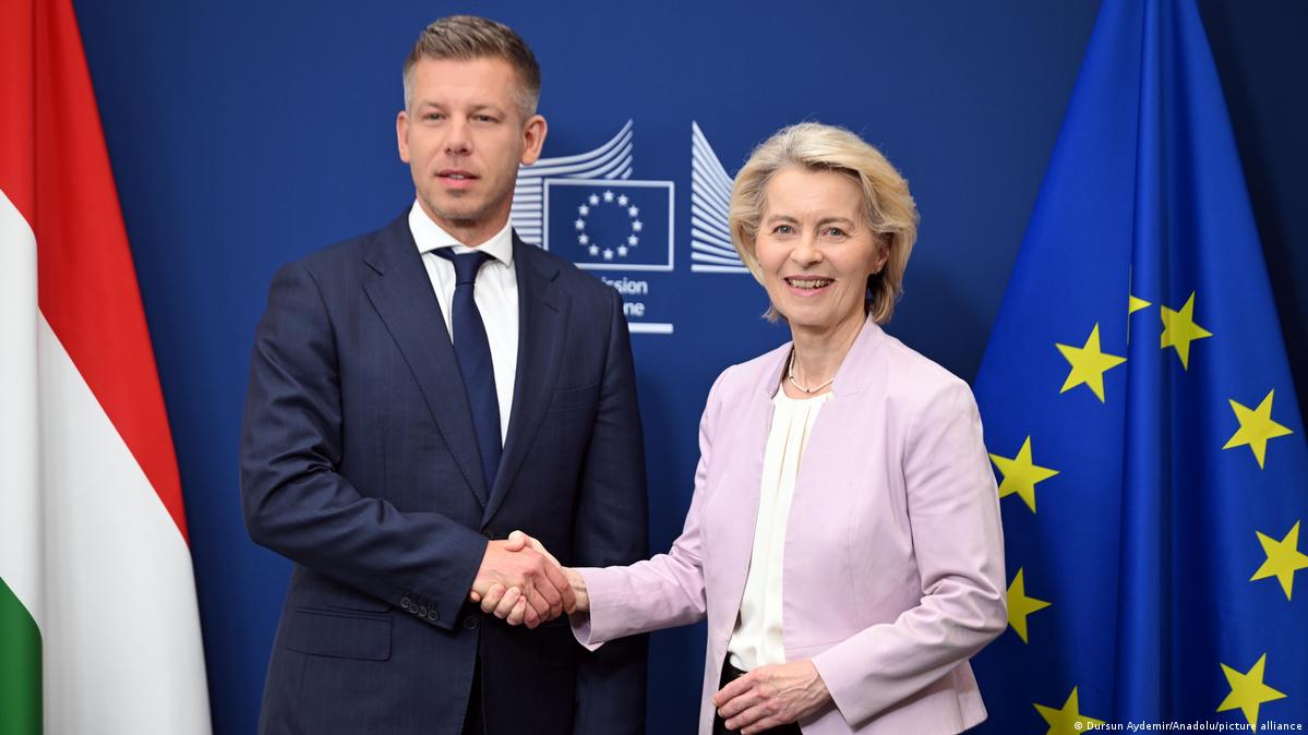 Hungary's new leader seeks to unlock billions in frozen EU funds